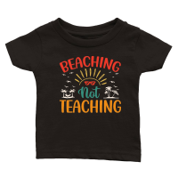 Product Beaching Not Teaching Classic Baby Crewneck T-shirt
