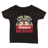 Product 100 Days Closer To Summer Vacation Classic Baby Crewneck T-shirt