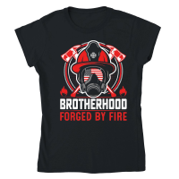 Product Brotherhood forged by fire Classic Womens Crewneck T-shirt