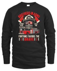 Product Brothers in arms extreme valor exact fire fortune favors the brave Unisex Sweatshirt