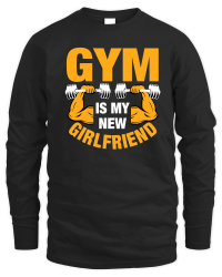Product Gym is my new girlfriend 2 Unisex Sweatshirt