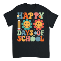 Product Retro Happy 100 Days of School Smiley Unisex T-Shirt