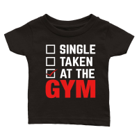 Product SINGLE TAKEN AT THE GYM Classic Baby Crewneck T-shirt