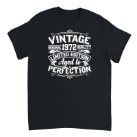Product Vintage original 1972 quality limited edition aged to perfection Unisex T-Shirt
