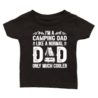 Product I'm A Camping Dad Like a Normal Dad Only Much Cooler Classic Baby Crewneck T-shirt