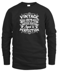 Product Vintage original 1975 quality limited edition aged to perfection Unisex Sweatshirt