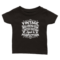 Product Vintage original 1976 quality limited edition aged to perfection Classic Baby Crewneck T-shirt