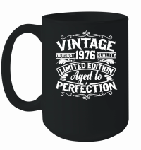 Product Vintage original 1976 quality limited edition aged to perfection Mug