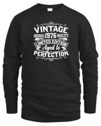 Product Vintage original 1976 quality limited edition aged to perfection Unisex Sweatshirt
