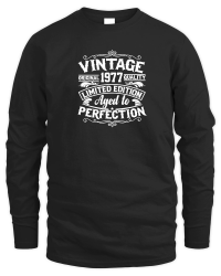 Product Vintage original 1977 quality limited edition aged to perfection  1 Unisex Sweatshirt