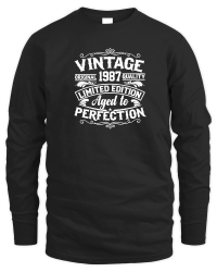 Product Vintage original 1987 quality limited edition aged to perfection Unisex Sweatshirt