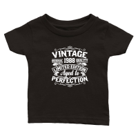 Product Vintage original 1988 quality limited edition aged to perfection Classic Baby Crewneck T-shirt