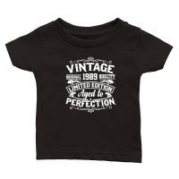 Product Vintage original 1989 quality limited edition aged to perfection Classic Baby Crewneck T-shirt