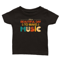 Product It's a Beautiful Day To Make Music Classic Baby Crewneck T-shirt