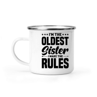 Product I'm the Oldest Sister i Make the Rules Camping Mug