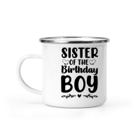 Product Sister Of The Birthday Boy Camping Mug