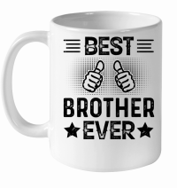 Product Best Brother Ever White Ceramic Mug