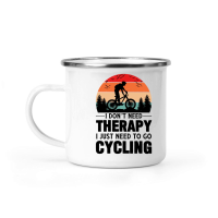 Product I Don't Need Therapy I Just Need To Go Cycling Camping Mug