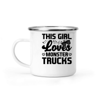 Product This Girl Loves Monster Trucks Camping Mug