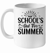Product Schools Out For Summer White Ceramic Mug