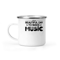 Product It's a Beautiful Day To Make Music Camping Mug
