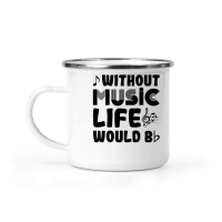 Product Without Music Life Would Be Camping Mug