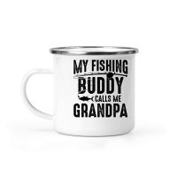 Product My Fishing Buddy Calls Me Grandpa Camping Mug