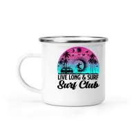 Product Live Long & Surf Surf Club Camping Mug
