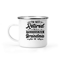 Product I'm Not Retired I'm a Professional Grandma Camping Mug