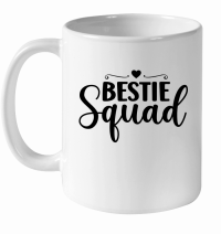 Product Bestie Squad 01 White Ceramic Mug