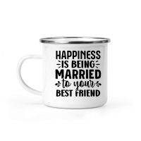 Product Happiness is Being Married to Your Best Friend 2 01 Camping Mug