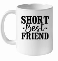 Product Short Best Friend 01 White Ceramic Mug