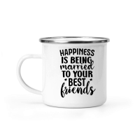 Product Happiness is Being Married to Your Best Friend 01 Camping Mug