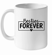 Product Besties Forever 01 White Ceramic Mug