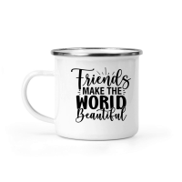 Product Friends Make the World Beautiful 01 Camping Mug