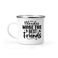 Product Blondes Make the Best Friends 01 Camping Mug