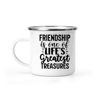 Product Friendship Is One Of Life s Greatest Treasures Camping Mug