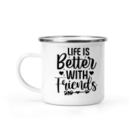 Product Life is Better with Friends 01 Camping Mug