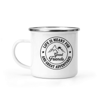 Product Life Is Meant For Good Friends And Great Adventures 01 Camping Mug