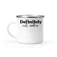 Product Definitely not vodka Camping Mug