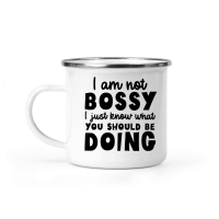 Product I am not bossy I just know what you should be doing Camping Mug