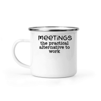 Product Meetings the practical alternative to work Camping Mug