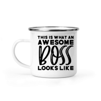Product This is what an awesome boss looks like Camping Mug