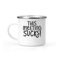 Product This meeting sucks Camping Mug