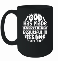 Product God has made everything beautiful in its's time eccl w 01 Mug