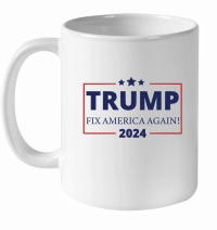 Product Trump 2024 White Ceramic Mug