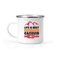 Product Life Is Best When You're Camping 01 Camping Mug