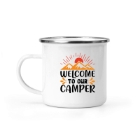 Product Welcome to our camper 01 Camping Mug