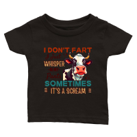 Product i don't fart i just whisper in my pants sometimes it's a scream Classic Baby Crewneck T-shirt