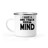 Product I Have A One Track Mind Train Lover Camping Mug